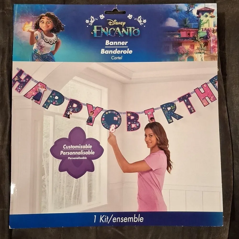 DISNEY ENCANTO BIRTHDAY PARTY DECORATIONS KIT